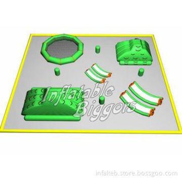 Festival Activity Fun Inflatable Water Park For Adults Kids